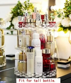 JZK Clear Acryl Home Beauty-organizer 360°, Draaibaare Cosmeticabox Voor Dresser, Slaapkamer, Badkamer, Voor Lippenstift, Kwastjes, Nagellak, Crèmes 6 JZK Clear Acryl Home Beauty-organizer 360°, Draaibaare Cosmeticabox Voor Dresser, Slaapkamer, Badkamer, Voor Lippenstift, Kwastjes, Nagellak, Crèmes -Make-Up Poeder Verkoop 1030x1200 5