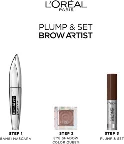 L’Oréal Paris Brow Artist Plumper Wenkbrauwmascara - 05 Transparant 11 L’Oréal Paris Brow Artist Plumper Wenkbrauwmascara - 05 Transparant -Make-Up Poeder Verkoop 1034x1200 1