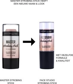 Maybelline Master Studio Strobing Highlighter Stick - 100 Light -Make-Up Poeder Verkoop 1037x1200