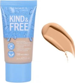 Rimmel London KIND & FREE Vegan Foundation 150 Rose Vanilla -Make-Up Poeder Verkoop 1086x1200