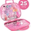 Make Up Koffer 25 Delig - Roze - Make Up Koffer Met Inhoud - Make Up Koffer Meisjes - Make Up Koffer Kinderen - Make Up Set Voor Meisjes