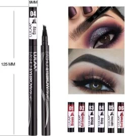 LULAA Microblade Pen - BRUIN - Watervaste Microblading Wenkbrauwpen - Waterproof Tattoo Pen - Make Up - Eyebrow Blading 10 LULAA Microblade Pen - BRUIN - Watervaste Microblading Wenkbrauwpen - Waterproof Tattoo Pen - Make Up - Eyebrow Blading -Make-Up Poeder Verkoop 1106x1200 4