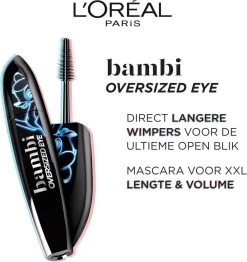 L’Oréal Paris Bambi XXL Oversized Eye Mascara - Zwart - Volume & Lengte Mascara - 8.9ml -Make-Up Poeder Verkoop 1132x1200 3
