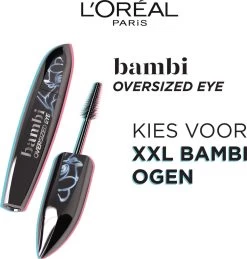 L’Oréal Paris Bambi XXL Oversized Eye Mascara - Zwart - Volume & Lengte Mascara - 8.9ml -Make-Up Poeder Verkoop 1145x1200