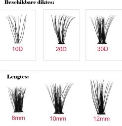 Individual Lashes | 120 Individuele Wimpers | 10D | Mix 8MM 10MM 12MM Combo | Sparkolia -Make-Up Poeder Verkoop 1158x1200 6