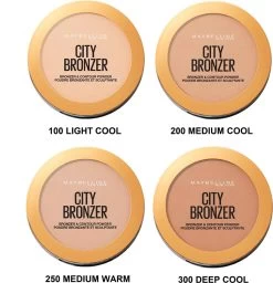 Maybelline City Bronzer Bronzer & Countour Powder - 100 Light Cool - Bronzing En Contouring Poeder - 51,4 Gr. 19 Maybelline City Bronzer Bronzer & Countour Powder - 100 Light Cool - Bronzing En Contouring Poeder - 51,4 Gr. -Make-Up Poeder Verkoop 1160x1200