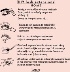 DIY Lash Extensions Start Kit - Wimperextensions - Lashes Home - Natural Lashes 5 DIY Lash Extensions Start Kit - Wimperextensions - Lashes Home - Natural Lashes -Make-Up Poeder Verkoop 1173x1200 4