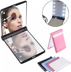 Compacte Make-up Spiegel- LED Mirror- Inklapbaar Met Verlichting- Draagbare Mini Make-up Spiegel -Make-Up Poeder Verkoop 1183x1200 4