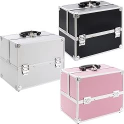 AREBOS Cosmeticakoffer Beauty Case Multikoffer 15 L Roze 14 AREBOS Cosmeticakoffer Beauty Case Multikoffer 15 L Roze -Make-Up Poeder Verkoop 1197x1200 21