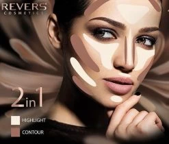 REVERS® Pro Contour DUO Stick #02 Medium -Make-Up Poeder Verkoop 1200x1021