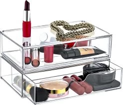 Box Up Make-Up Lade Organizer - Lade Module - Modulair - Transparant 8 Box Up Make-Up Lade Organizer - Lade Module - Modulair - Transparant -Make-Up Poeder Verkoop 1200x1024 2