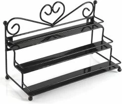 Confibel Nagellak Organizer - Nagellak Flesjes Houder - Essentiële Oliën Organizer - Rek Voor Flesjes - Wanddecoratie - Zwart -Make-Up Poeder Verkoop 1200x1025 3