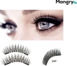 Merkloos 3D Magnetische Nepwimpers Zonder Lijm | 4 Paar | Zwart | Magnetische Wimpers | Magnetic Fake Eyelashes | Wimper Set | Natuurlijke Volle Wimpers - Professional Eye Lash - Mangry -Make-Up Poeder Verkoop 1200x1036 2