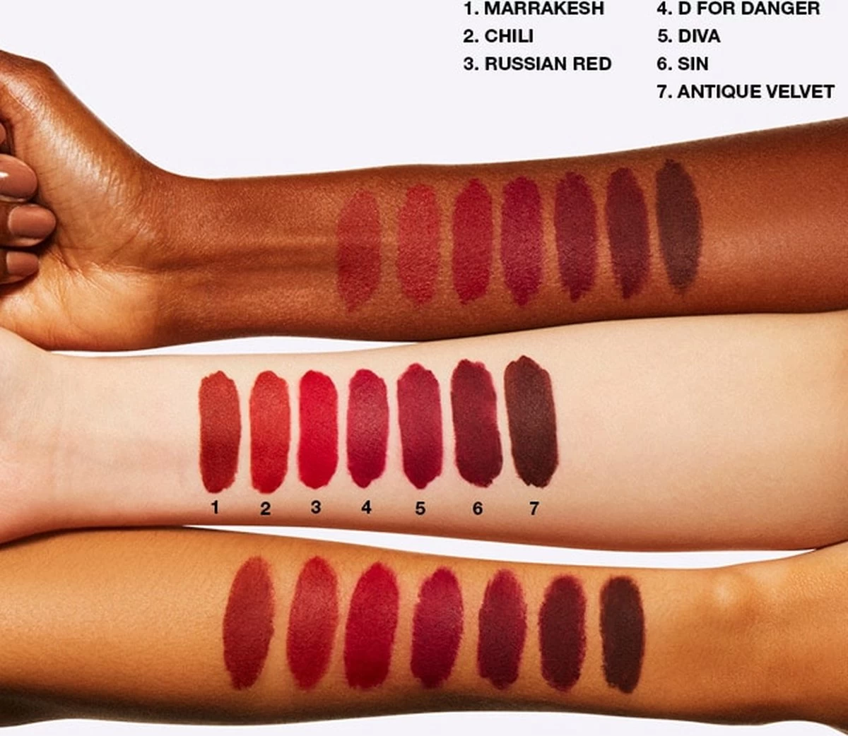 MAC Cosmetics Matte Lipstick Heroine 3 Gr 8 MAC Cosmetics Matte Lipstick Heroine 3 Gr - Afbeelding 8