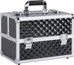 Make-upkoffer, Kapperskoffer, Cosmeticakoffer, Lege Nagelkoffer, Multikoffer, Afsluitbaar Voor Nageldesign/massageolie/fotoapparatuur, 34,7 X 22,2 X 25 Cm HMTM-YAHEE-411176 -Make-Up Poeder Verkoop 1200x1043 3