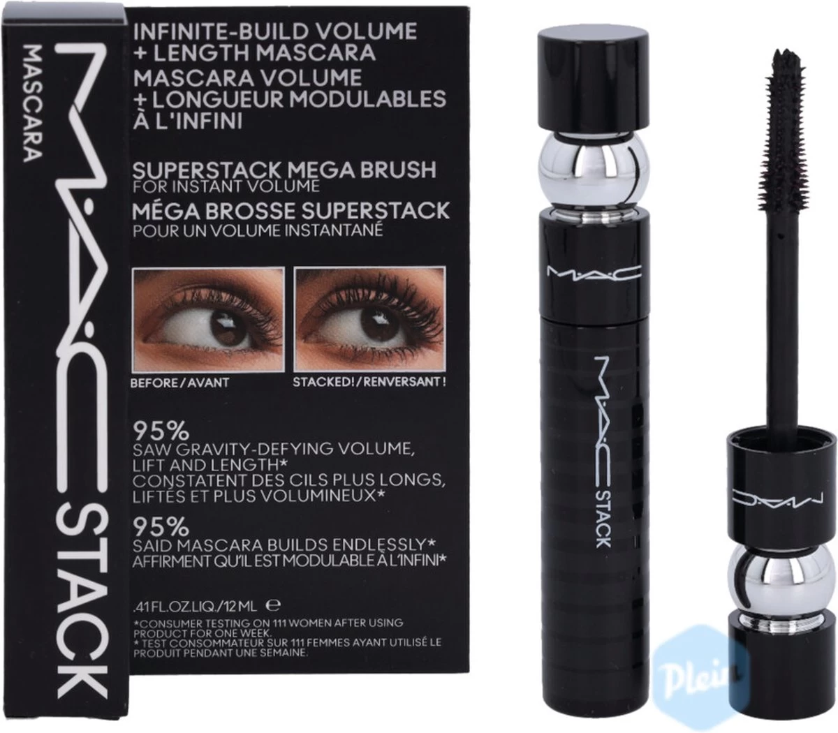MAC Cosmetics Stack Mascara Mascara 12 Ml 2 MAC Cosmetics Stack Mascara Mascara 12 Ml - Afbeelding 2