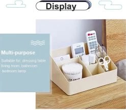 Merkloos Make-Up Organizer - Opbergdoos - Cosmetica - Grijs - Sieraden - Nagelak - Make Up Organizer - Make Up Organizers -Make-Up Poeder Verkoop 1200x1050 5