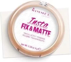 Rimmel London Insta Fix & Matte Make-uppoeder - 01 Clear -Make-Up Poeder Verkoop 1200x1052 1
