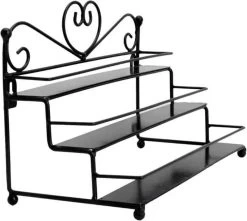 Confibel Nagellak Organizer - Nagellak Flesjes Houder - Essentiële Oliën Organizer - Rek Voor Flesjes - Wanddecoratie - Zwart -Make-Up Poeder Verkoop 1200x1073 2