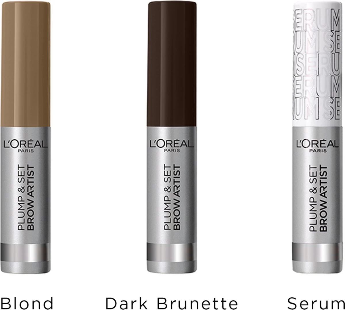 L'Oréal Brow Artist Plump & Set Wenkbrauwgel - 101 Blonde 5 L'Oréal Brow Artist Plump & Set Wenkbrauwgel - 101 Blonde - Afbeelding 5