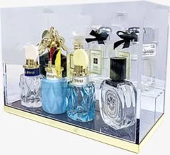 Beautybox Milena | Cosmetica Organizer | Opbergdoos | Make Up Organizer | Beautybox | Vitrine Boxje | Glazen Box |Makeup Organizer |Beauty Organizer | Makeupbox |Cosmetica| Storage Box |Make-uporganizer | Parfumbox | Parfumorganizer | Opmaken