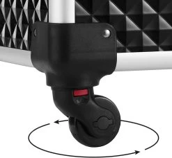 Cosmetische Koffer, Trolley, Make-up Case Met Handvat, 4 Universele Wielen, 4 Uitschuifbare Dienbladen, Make-up Tas, Voor Reizen, Zwart 13 Cosmetische Koffer, Trolley, Make-up Case Met Handvat, 4 Universele Wielen, 4 Uitschuifbare Dienbladen, Make-up Tas, Voor Reizen, Zwart -Make-Up Poeder Verkoop 1200x1106 7