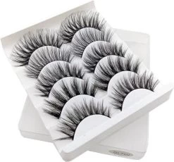 5 Paar Nepwimpers - Sparkolia - Keuze Uit Verschillende Modellen - Hoge Kwaliteit