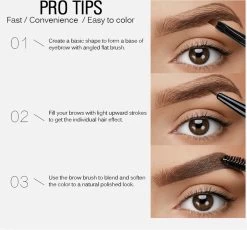 Sace Lady Tattoo Brow Peel-Off Gel - Brow Gel - Wenkbrauw Gel Mascara – Dark Brown #02 – Assortiment ‘Het Gemak’ -Make-Up Poeder Verkoop 1200x1117 5