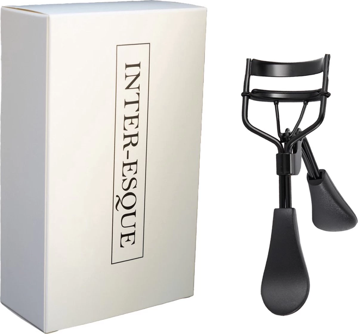 INTER-ESQUE® Wimperkruller - Eyelash Curler + 5x Gratis Extra Siliconen Pad - Zwart 4 INTER-ESQUE® Wimperkruller - Eyelash Curler + 5x Gratis Extra Siliconen Pad - Zwart - Afbeelding 4