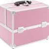 AREBOS Cosmeticakoffer Beauty Case Multikoffer 15 L Roze