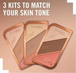 Rimmel London Kate Sculpting Palette Gezichtspoeder - Coral Glow -Make-Up Poeder Verkoop 1200x1148 2