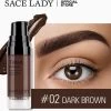 Sace Lady Tattoo Brow Peel-Off Gel - Brow Gel - Wenkbrauw Gel Mascara – Dark Brown #02 – Assortiment ‘Het Gemak’