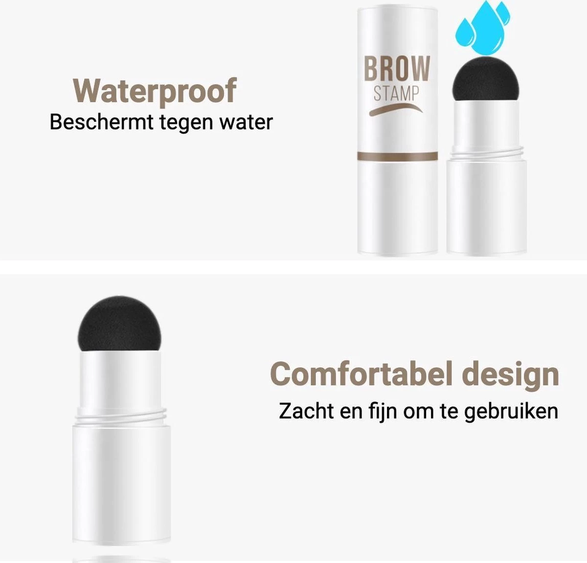 Merkloos Premium Wenkbrauw Stempel - Wenkbrauw Sjabloon - Wenkbrauwstempel - Brow Stamp - 10 Sjablonen - Borsteltje - Herbruikbaar - Waterdicht - Cadeau Voor Haar - Mediumbruin 6 Merkloos Premium Wenkbrauw Stempel - Wenkbrauw Sjabloon - Wenkbrauwstempel - Brow Stamp - 10 Sjablonen - Borsteltje - Herbruikbaar - Waterdicht - Cadeau Voor Haar - Mediumbruin - Afbeelding 6