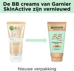 Garnier SkinActive BB Cream Classic Medium 5-in-1 Verzorging - 50 Ml -Make-Up Poeder Verkoop 1200x1163 1