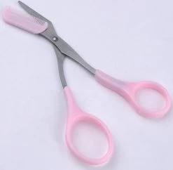 Etude House - Wenkbrauw Trimmer/Schaar/Kam - Roze -Make-Up Poeder Verkoop 1200x1174 7