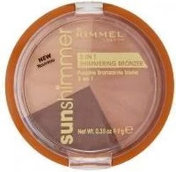 Rimmel London Rimmel - SunShimmer 3 In 1 Shimmering Bronzer Lustrous Powder 9.9 G 1 Gold Princess - -Make-Up Poeder Verkoop 1200x1176 3