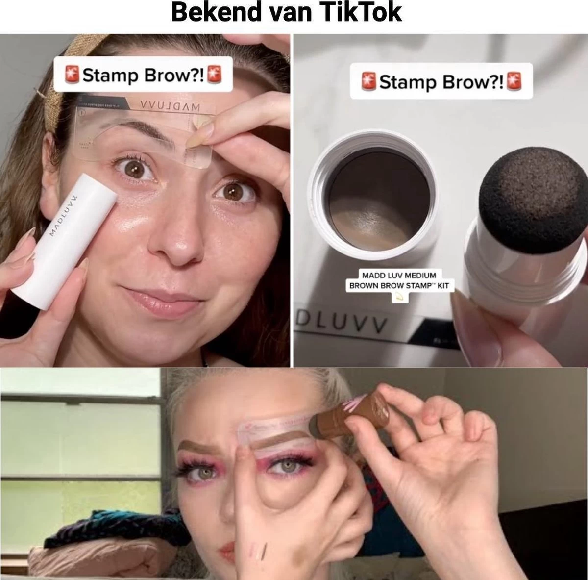 Merkloos Premium Wenkbrauw Stempel - Wenkbrauw Sjabloon - Wenkbrauwstempel - Brow Stamp - 10 Sjablonen - Borsteltje - Herbruikbaar - Waterdicht - Cadeau Voor Haar - Mediumbruin 3 Merkloos Premium Wenkbrauw Stempel - Wenkbrauw Sjabloon - Wenkbrauwstempel - Brow Stamp - 10 Sjablonen - Borsteltje - Herbruikbaar - Waterdicht - Cadeau Voor Haar - Mediumbruin - Afbeelding 3