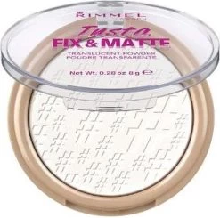 Rimmel London Insta Fix & Matte Make-uppoeder - 01 Clear -Make-Up Poeder Verkoop 1200x1189 1