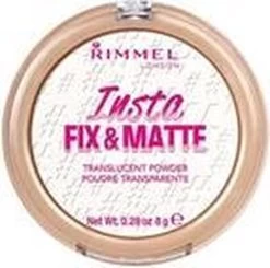 Rimmel London Insta Fix & Matte Make-uppoeder - 01 Clear -Make-Up Poeder Verkoop 1200x1191 3