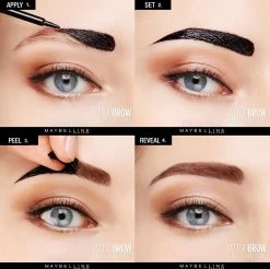 Maybelline New York - Tattoo Brow Peel-Off Wenkbrauwgel - 25 Chocolate Brown - Bruin 19 Maybelline New York - Tattoo Brow Peel-Off Wenkbrauwgel - 25 Chocolate Brown - Bruin -Make-Up Poeder Verkoop 1200x1193 2