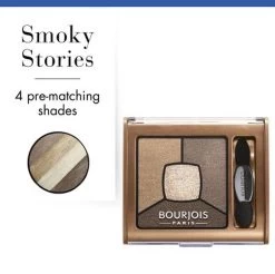 Bourjois Smoky Stories Oogschaduw Quatuor Oogschaduw - 06 Upside Brown -Make-Up Poeder Verkoop 1200x1194 9