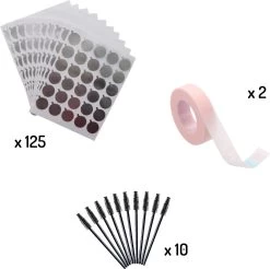 Mowny Beauty - Starterskit S - Starterspakket - Wimperextensions - Premade Fans - Lashes - Russian Volume -Make-Up Poeder Verkoop 1200x1195 14