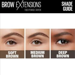 Maybelline Brow Extensions - 02 Soft Brown - Bruin Wenkbrauwpotlood - 10,5 Gr. -Make-Up Poeder Verkoop 1200x1195 16