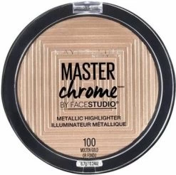 Maybelline Master Chrome Highlighter - 100 Molten Gold