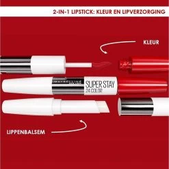 Maybelline Superstay 24h Lippenstift - 800 Purple -Make-Up Poeder Verkoop 1200x1197 23