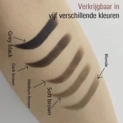 Merkloos Wenkbrauw Stempel – Brow Stamp – Stempelset – Make Up – Bruin – Incl. 34 Sjablonen – Incl. Wenkbrauw Borstel – Waterproof - Herbruikbaar - Cadeau Voor Haar -Make-Up Poeder Verkoop 1200x1197 35