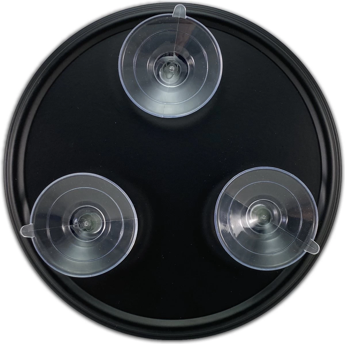 Gérard Brinard Make-up Zuignap Spiegel Mat Zwart Ø15cm 7X Vergroting 3 Gérard Brinard Make-up Zuignap Spiegel Mat Zwart Ø15cm 7X Vergroting - Afbeelding 3