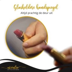 Novalie Hollywood Spiegel Met Verlichting - 65 Cm X 50 Cm - Make Up Spiegel Met Led Lampen – Visagie – Dimbaar / 3 Lichtstanden – Voor Hem / Haar Cadeau – 10x Vergroting – Met Tru-Daylight Verlichting – Wit -Make-Up Poeder Verkoop 1200x1200 1031