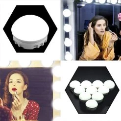 Merkloos LED Spiegel | 10 LEDS | Make-up Spiegel | Helderheid Aanpasbaar | USB Voeding | Geheugenfunctie 8 Merkloos LED Spiegel | 10 LEDS | Make-up Spiegel | Helderheid Aanpasbaar | USB Voeding | Geheugenfunctie -Make-Up Poeder Verkoop 1200x1200 1088