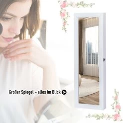 HOMCOM 2-in-1 Sieradenkast Wandspiegel Spiegelkast Sieraden Ladekast Spiegel 833-102WT 21 HOMCOM 2-in-1 Sieradenkast Wandspiegel Spiegelkast Sieraden Ladekast Spiegel 833-102WT -Make-Up Poeder Verkoop 1200x1200 1155